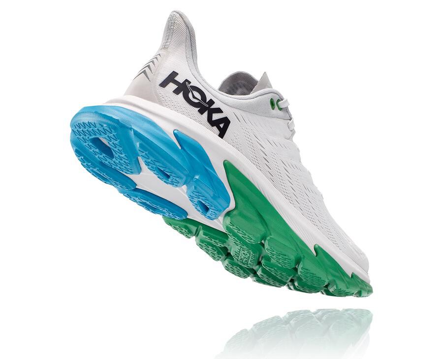 Hoka One One Clifton Edge Löparskor Herr - Vita - ZPCHN-4125